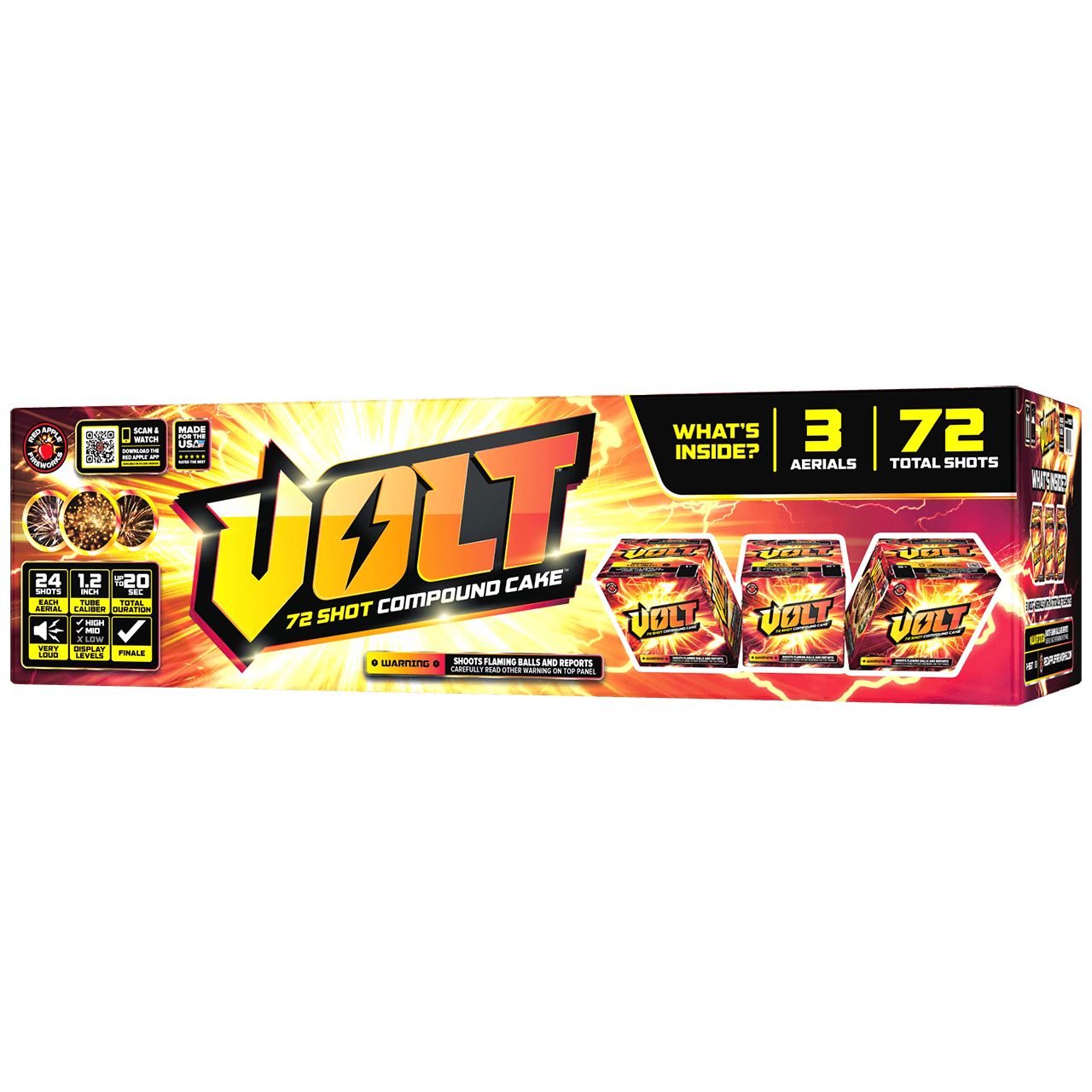VOLT™ 72 Shot Compound™ Cake