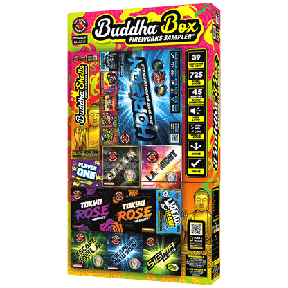 Buddha™ Box Fireworks Sampler®