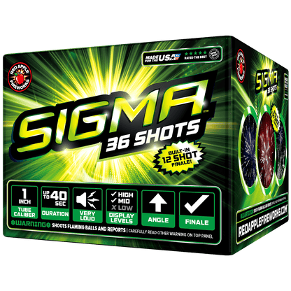 Sigma™ 36 Shot XL® Aerials