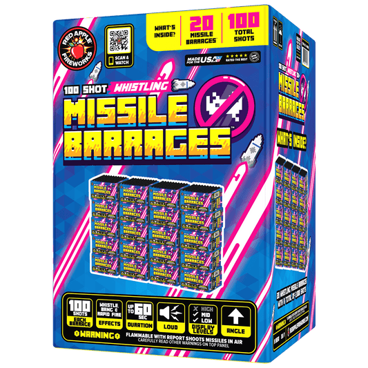 100 Shot Whistling Missile Barrages™