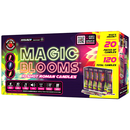 Magic Blooms™ 10 Shot Roman Candles