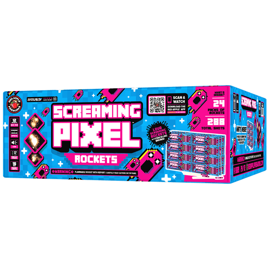 Screaming Pixel™ Rockets