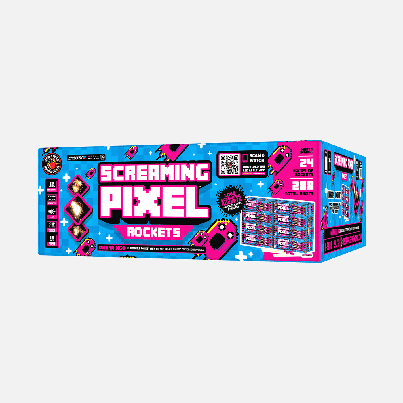 Buy Screaming Pixel™ Rocket Fireworks Online