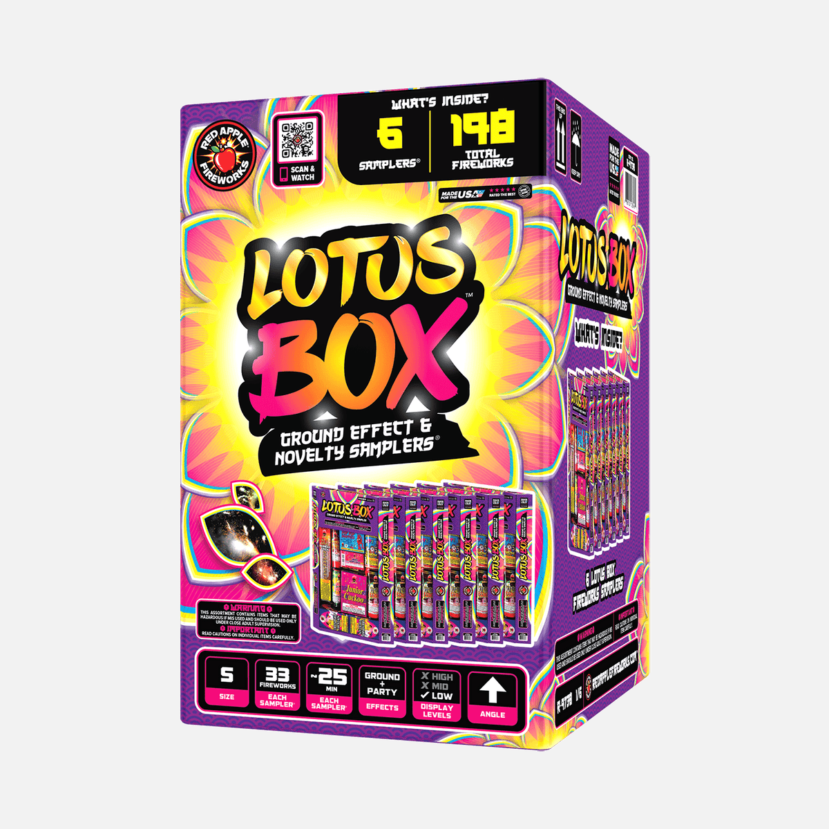 Lotus Box Fireworks Samplers