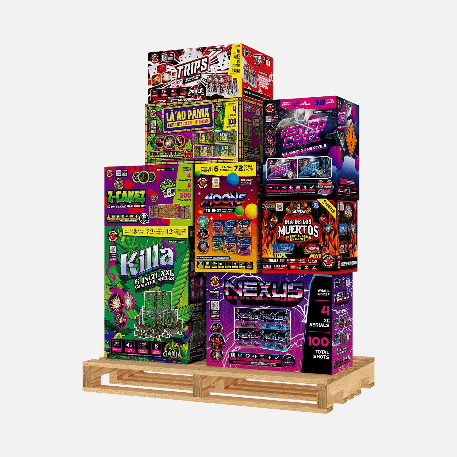 Ready to Boom™ Party Pallet™ Party Samplers®