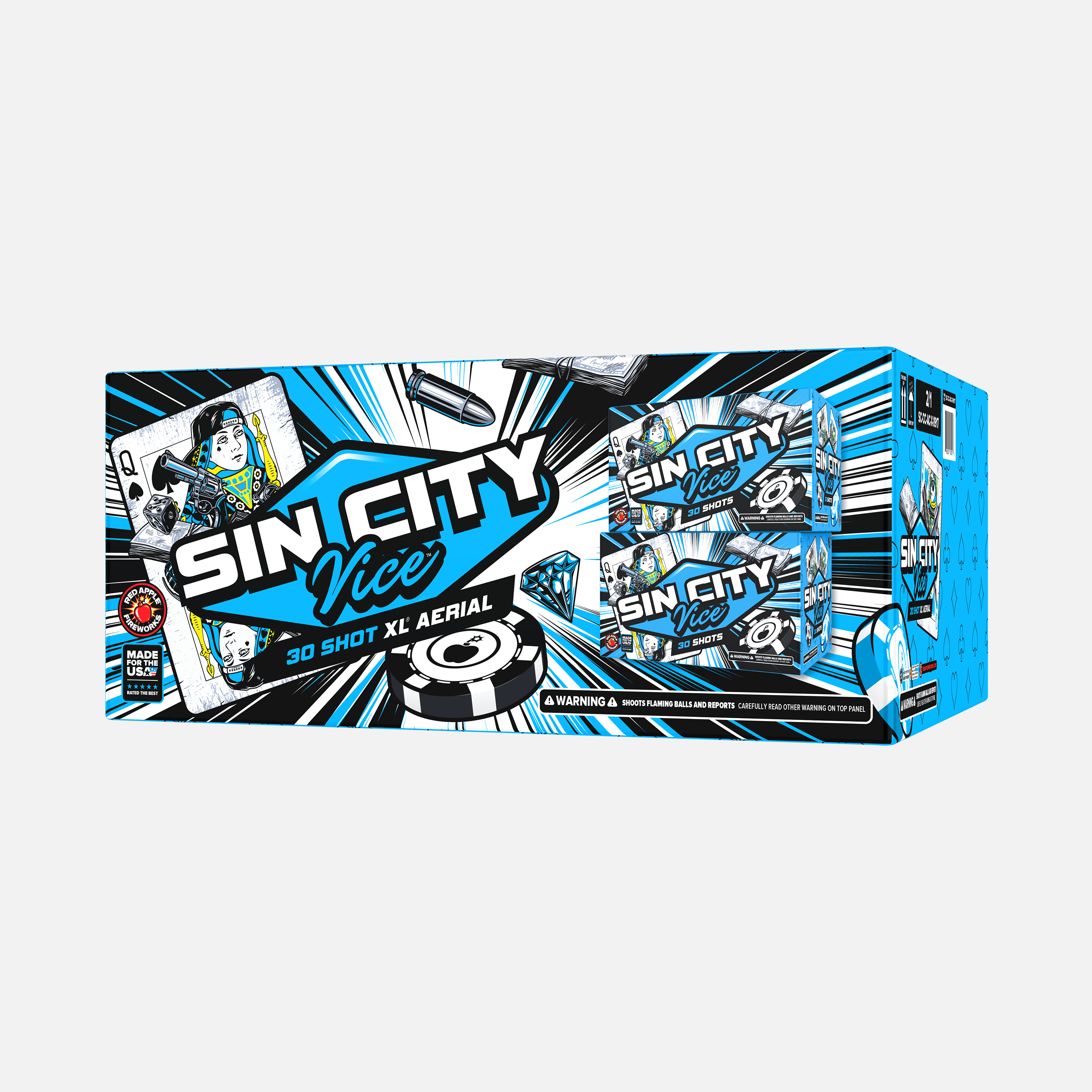 Sin City Vice™ 30 Shot XL® Aerial