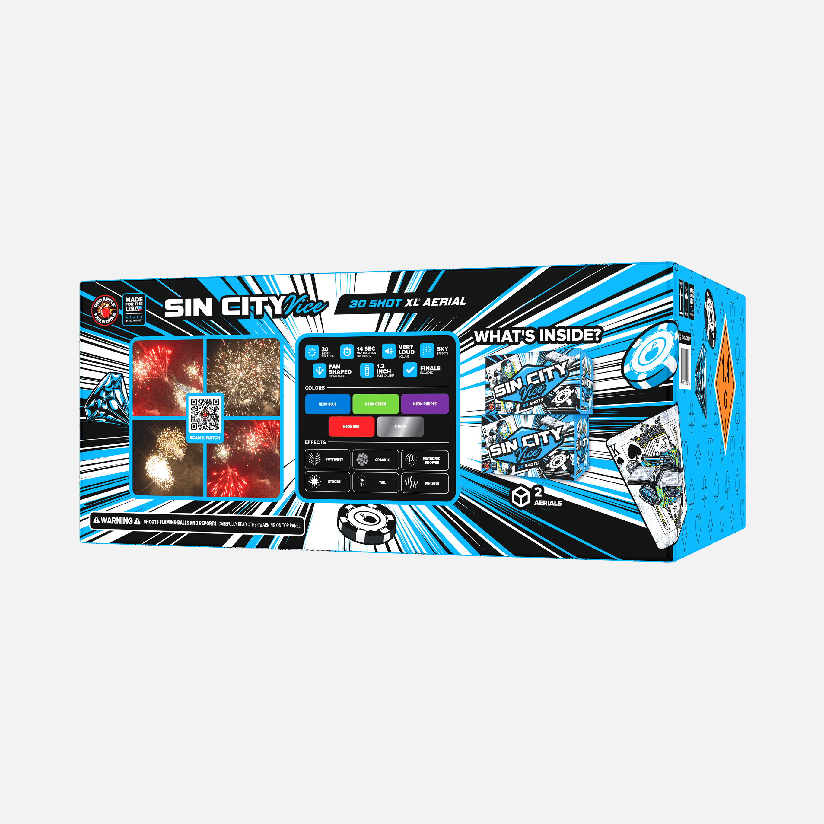 Sin City Vice™ 30 Shot XL® Aerial