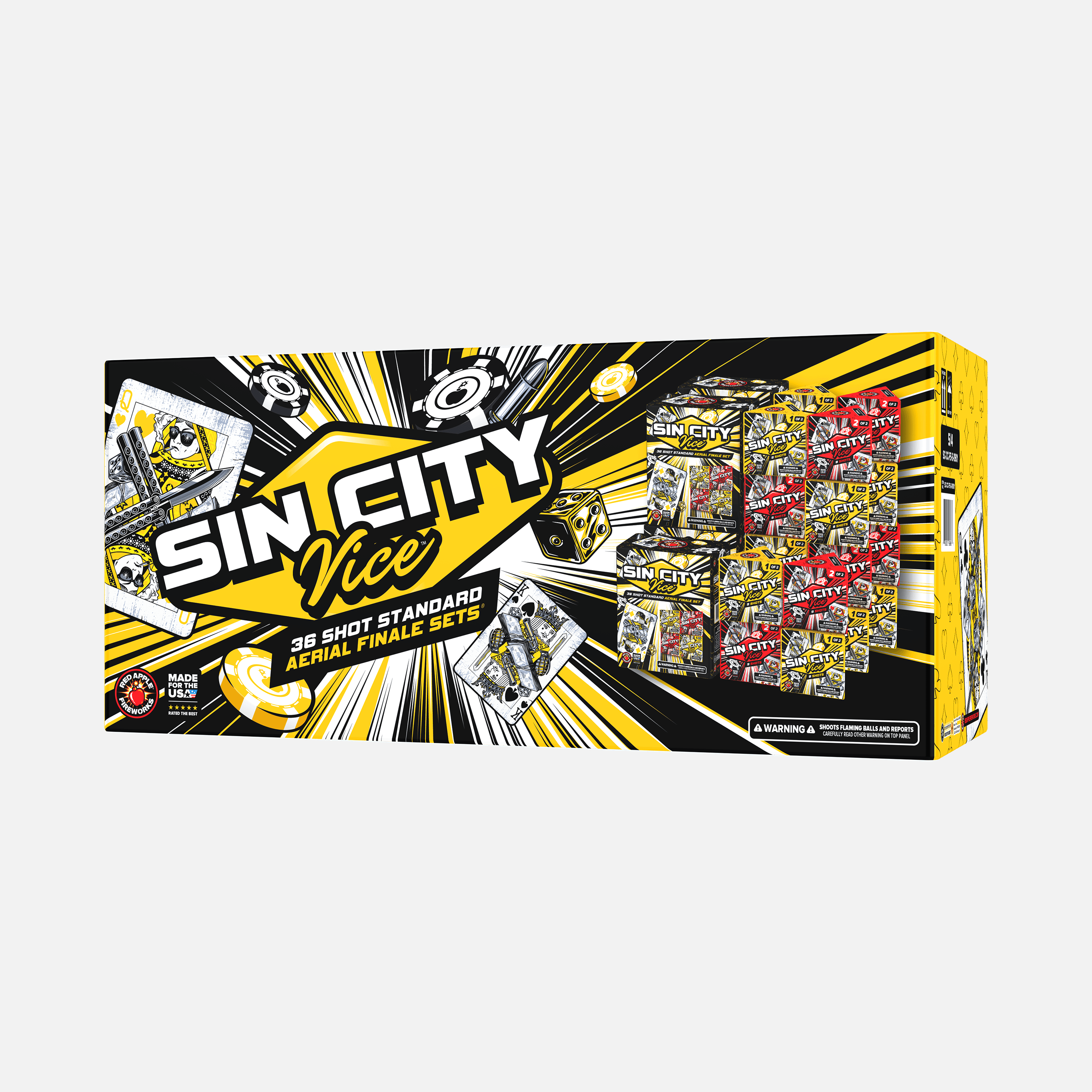 Sin City Vice™ 18 Shot Standard Aerial Finale Set®