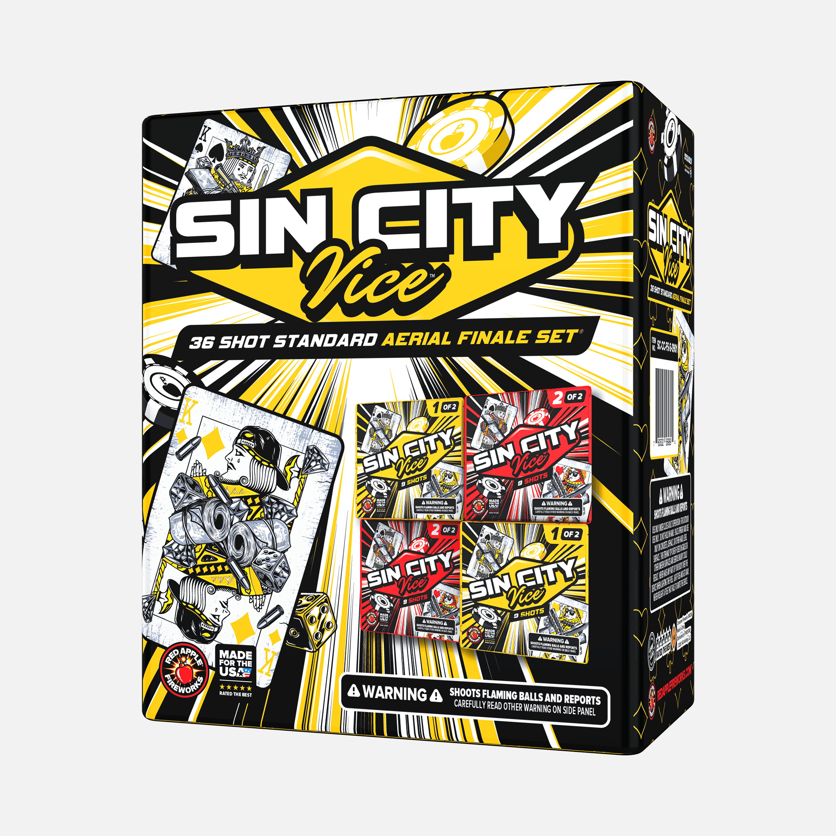 Sin City Vice™ 18 Shot Standard Aerial Finale Set®