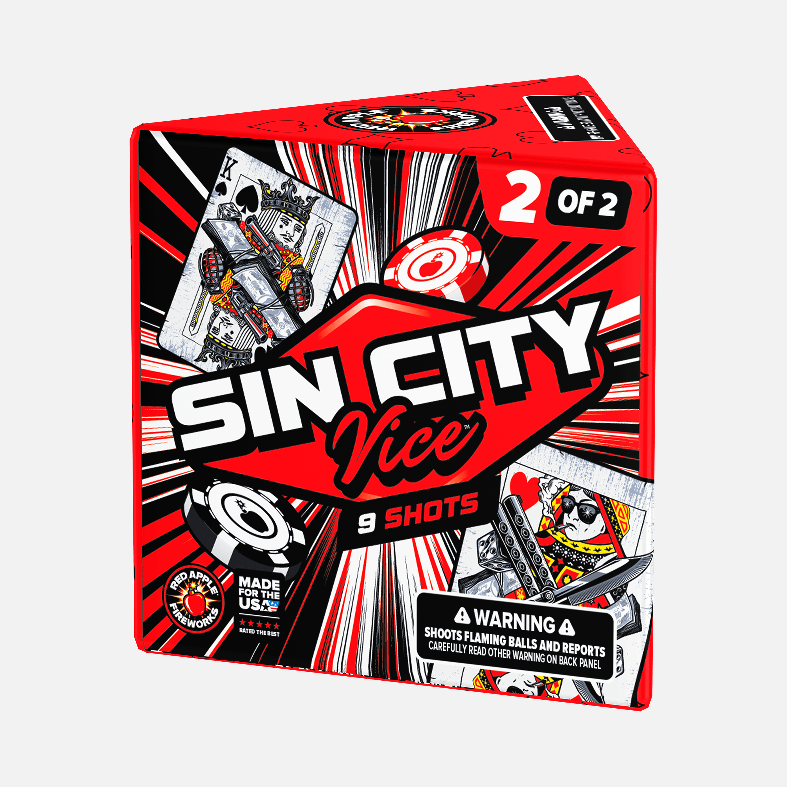 Sin City Vice™ 18 Shot Standard Aerial Finale Set®