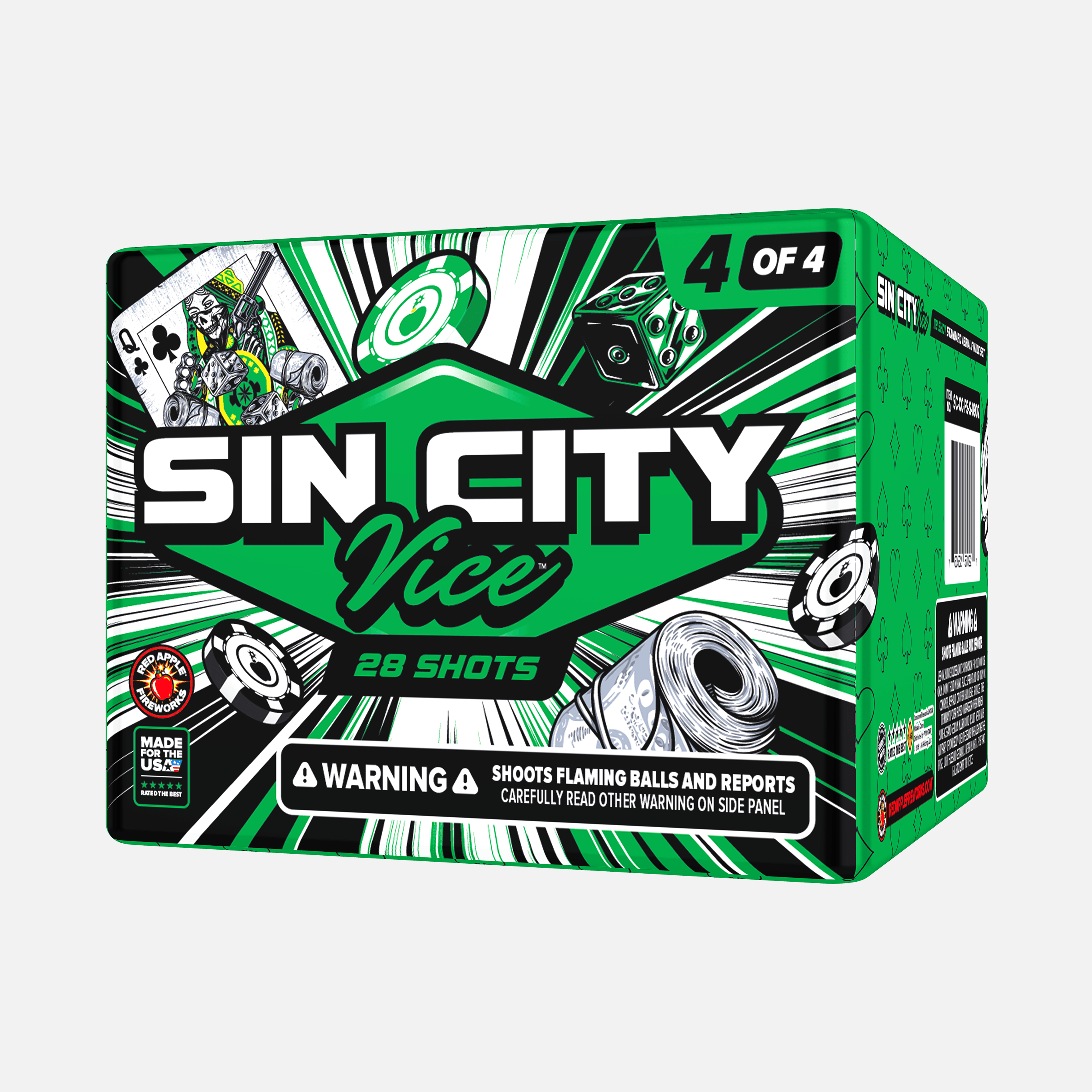 Sin City Vice™ 112 Shot Standard Aerial Finale Sets®