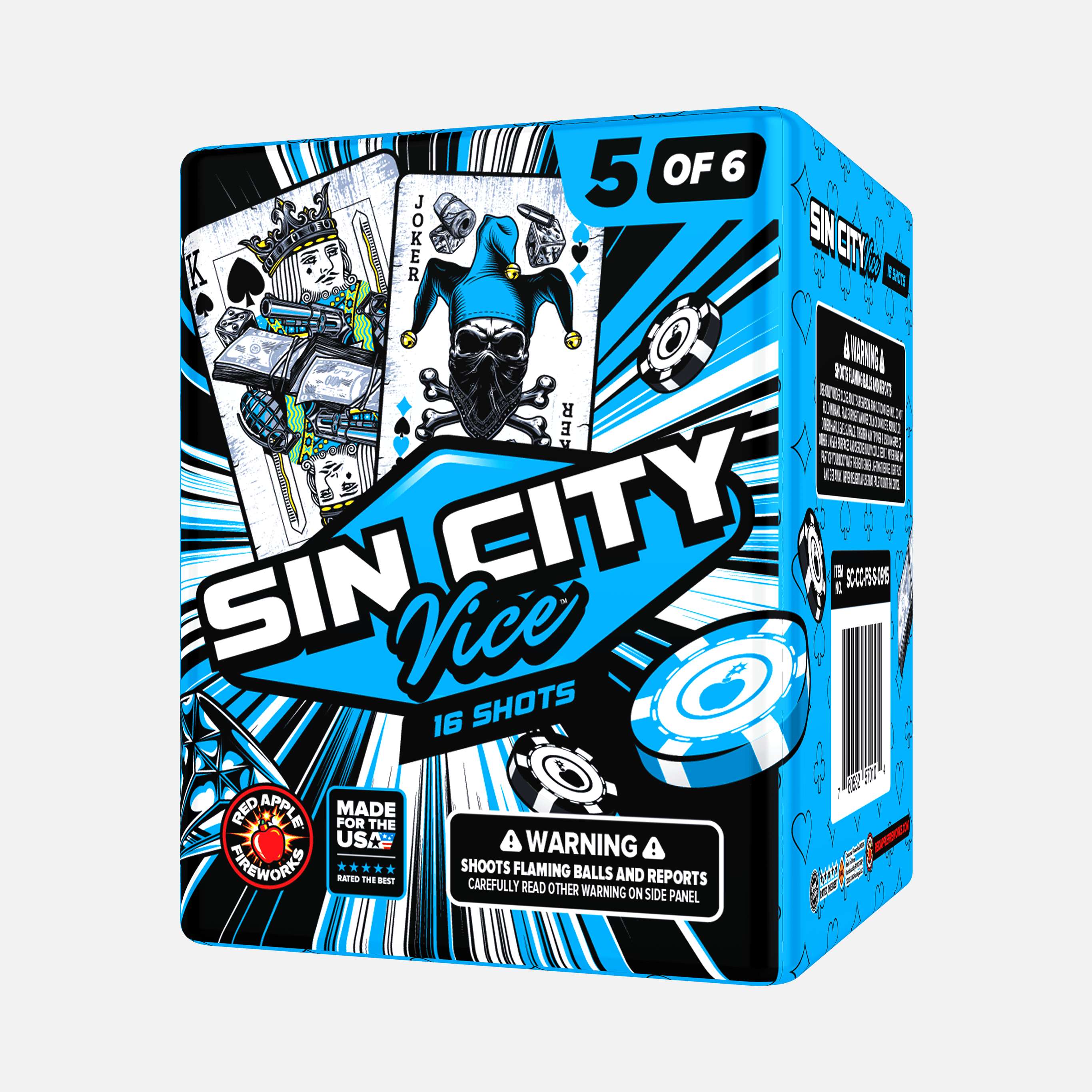 Sin City Vice™ 96 Shot Standard Aerial Finale Sets®