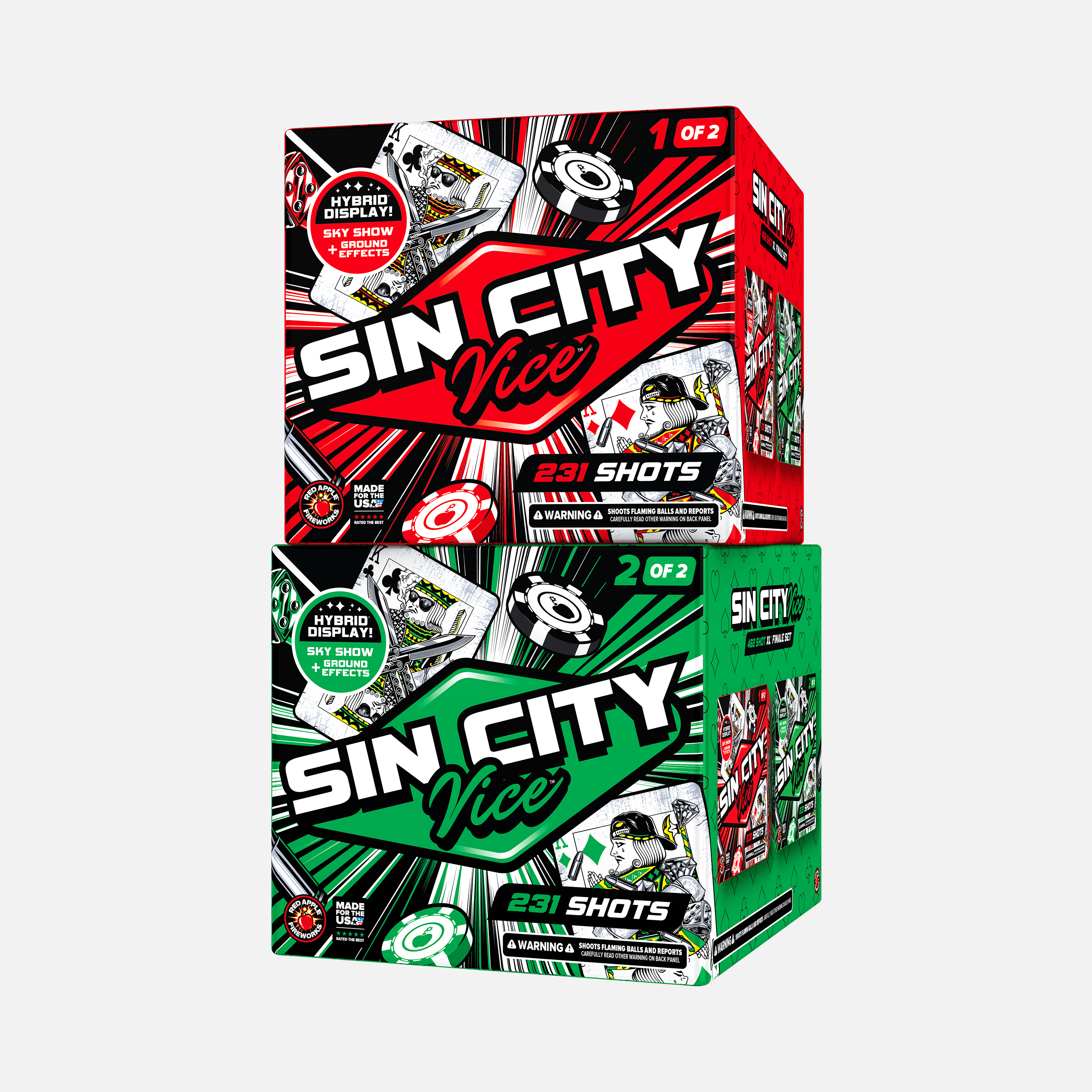 Sin City Vice™ 462 Shot XL® Finale Set®