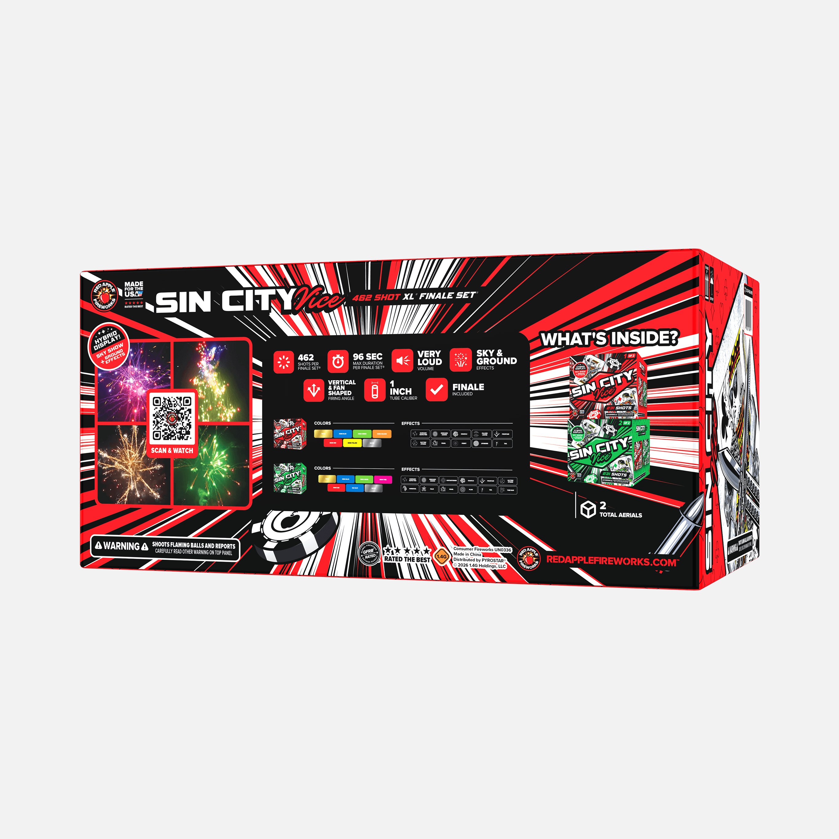 Sin City Vice™ 462 Shot XL® Finale Set®