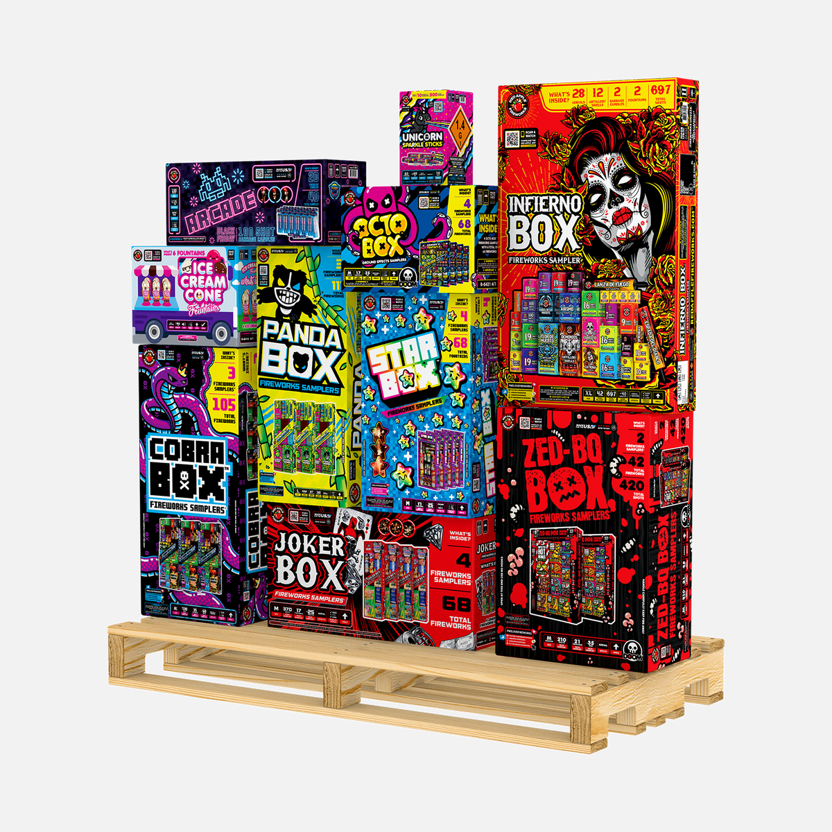 Squad Goalz™ Party Pallet Sampler®