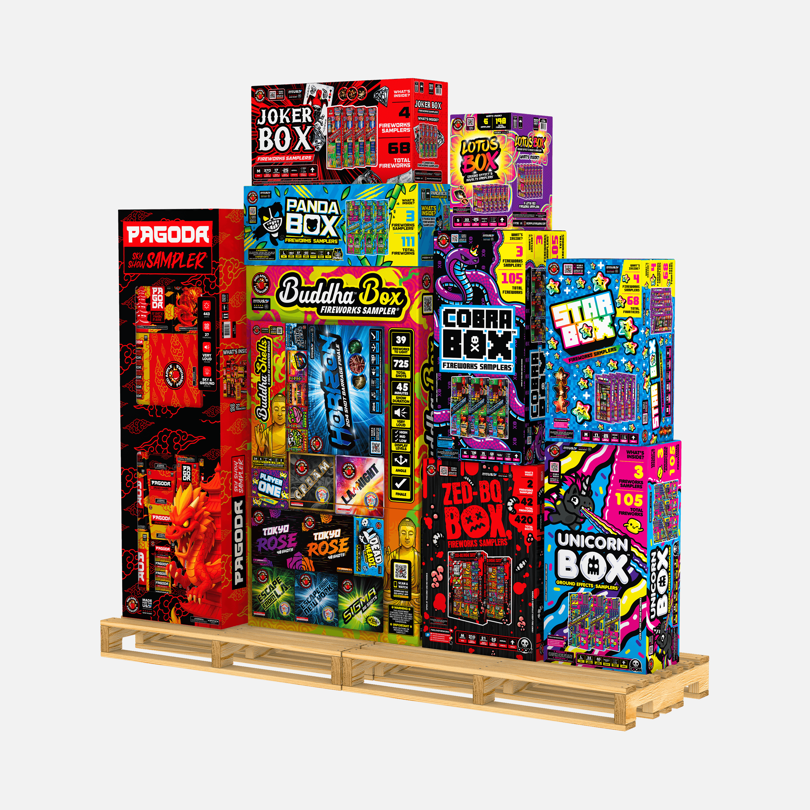 Top Samplers™ Party Pallet Sampler®