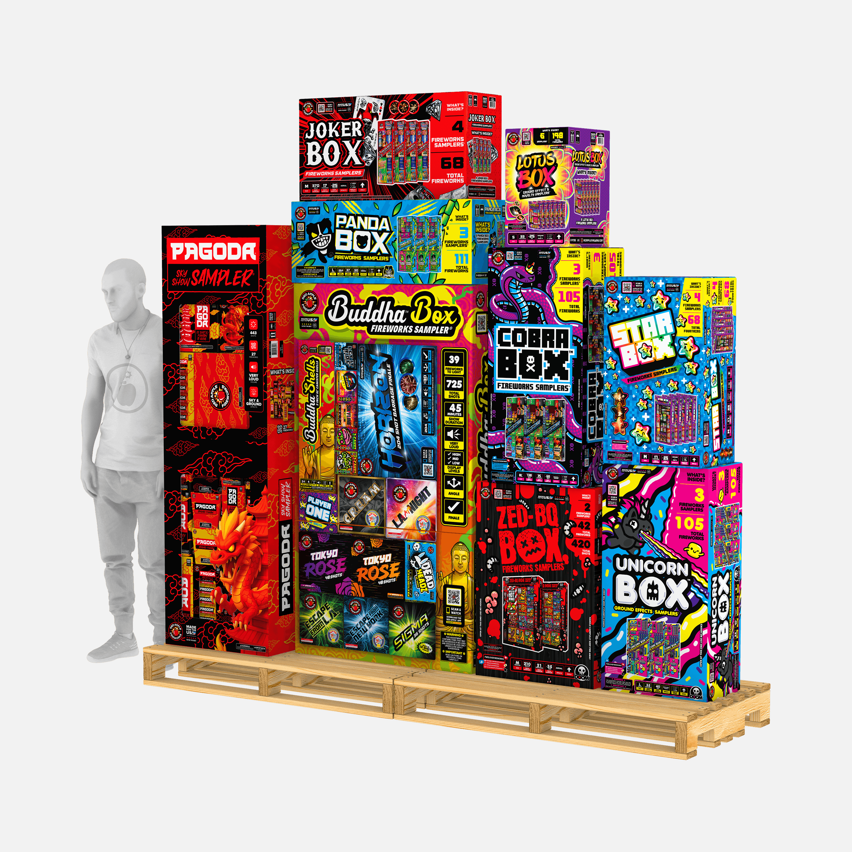 Top Samplers™ Party Pallet Sampler®