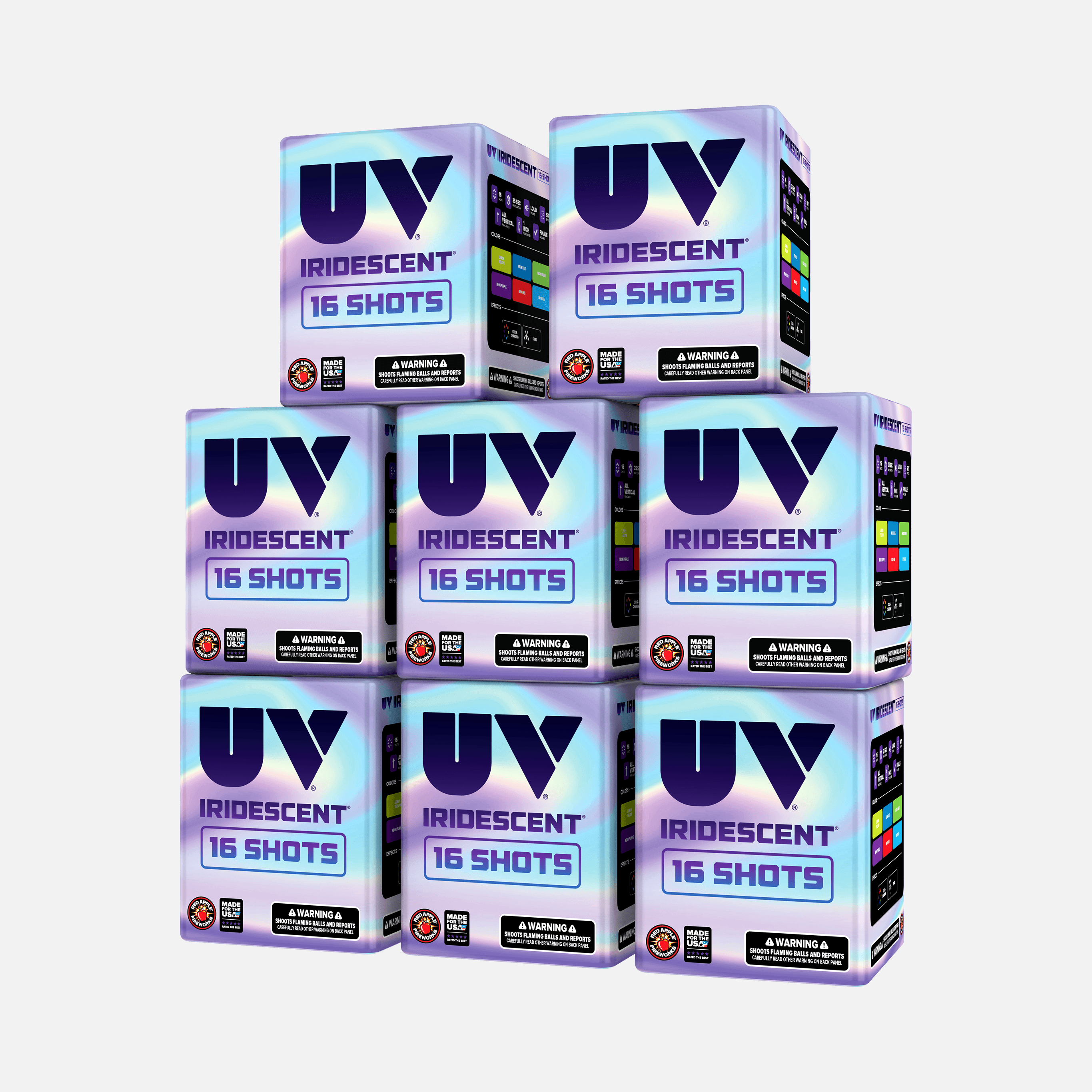 UV® Iridescent™ 16 Shots Standard Aerials
