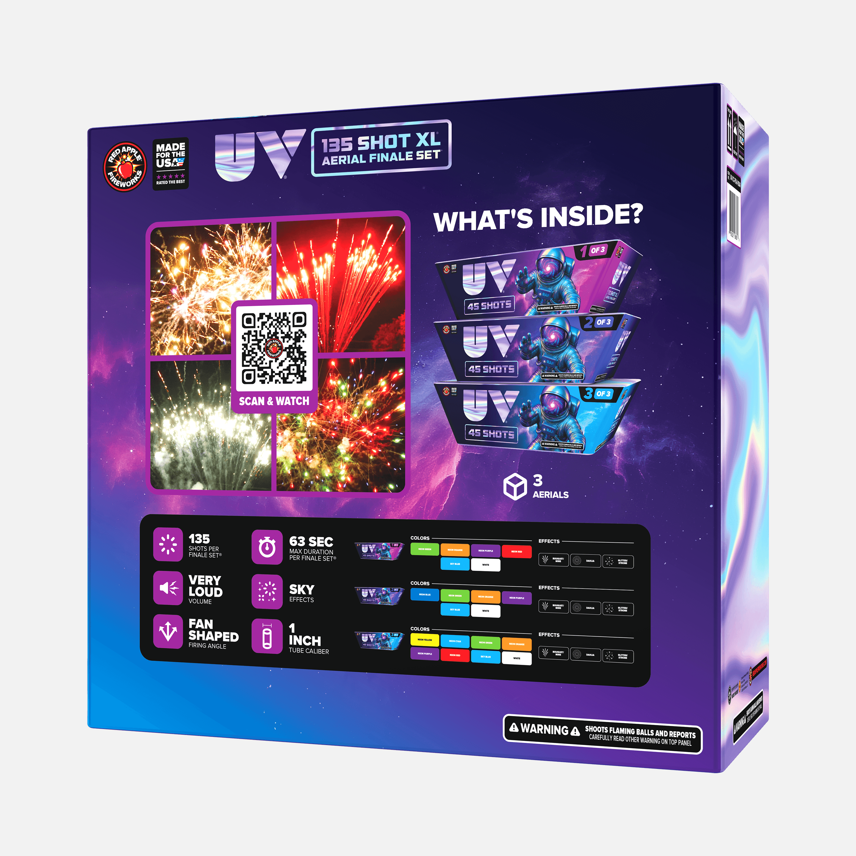 UV® 135 Shot XL® Aerial Finale Set®