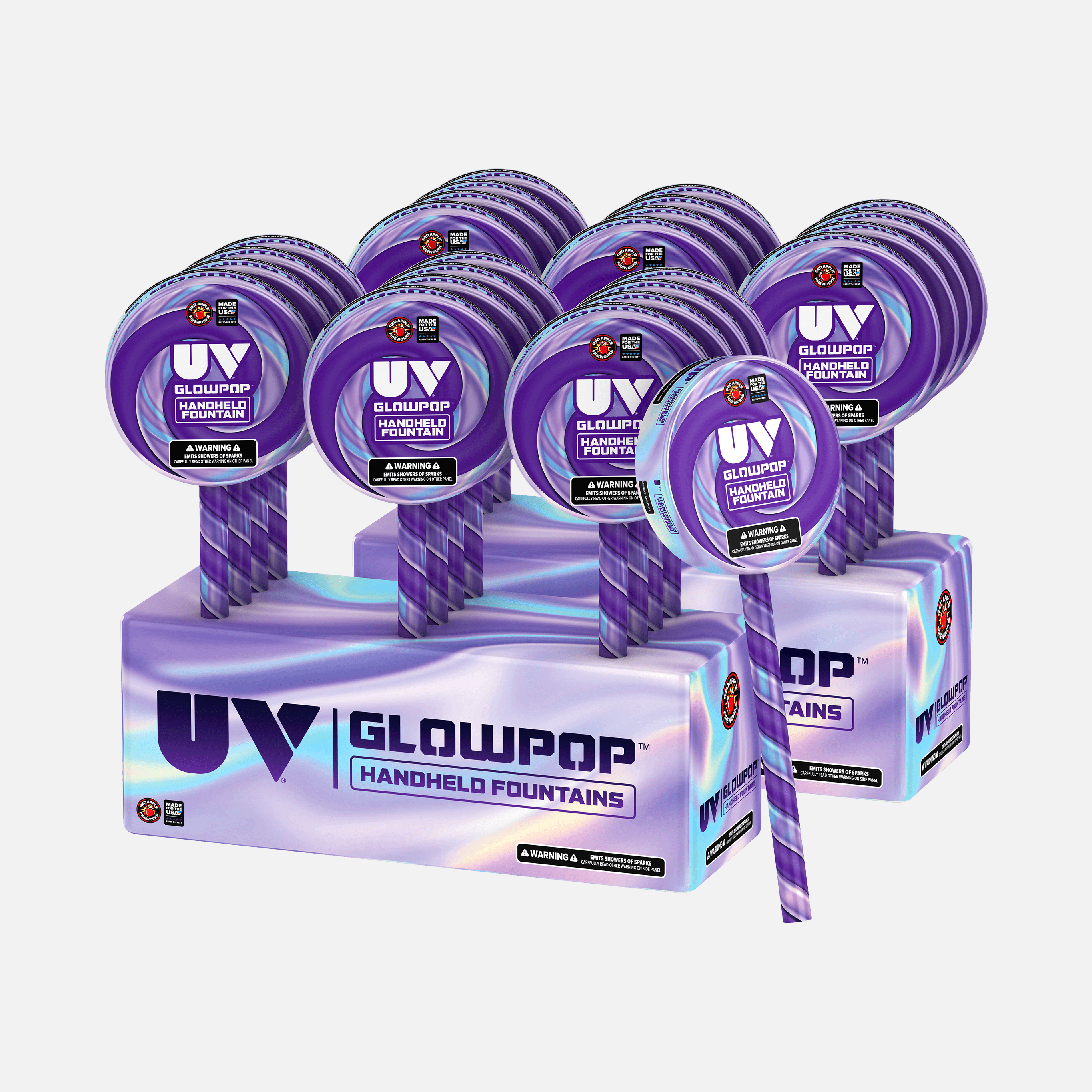 UV® Glowpop™ Handheld Fountains