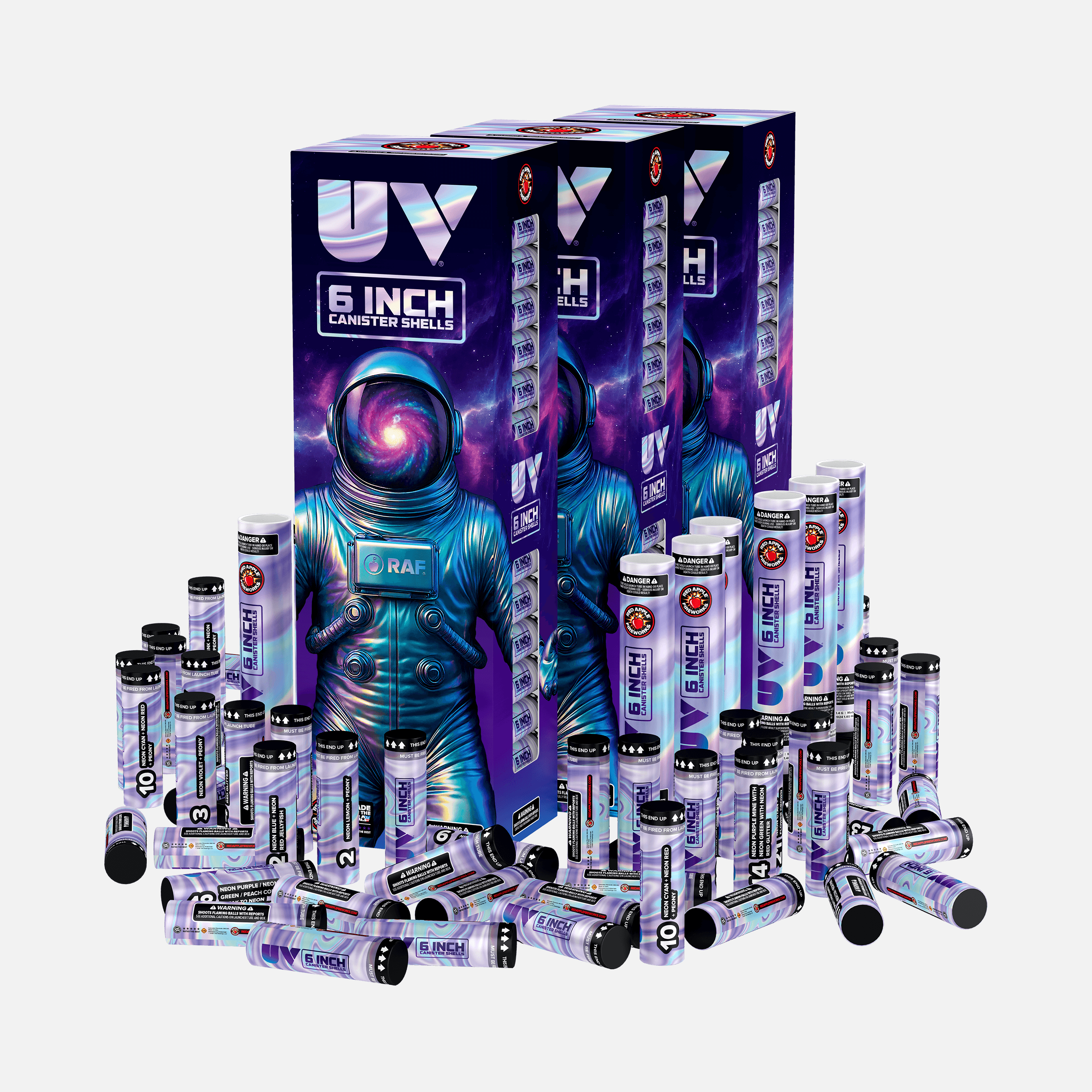 UV® 6 Inch Canister Shells