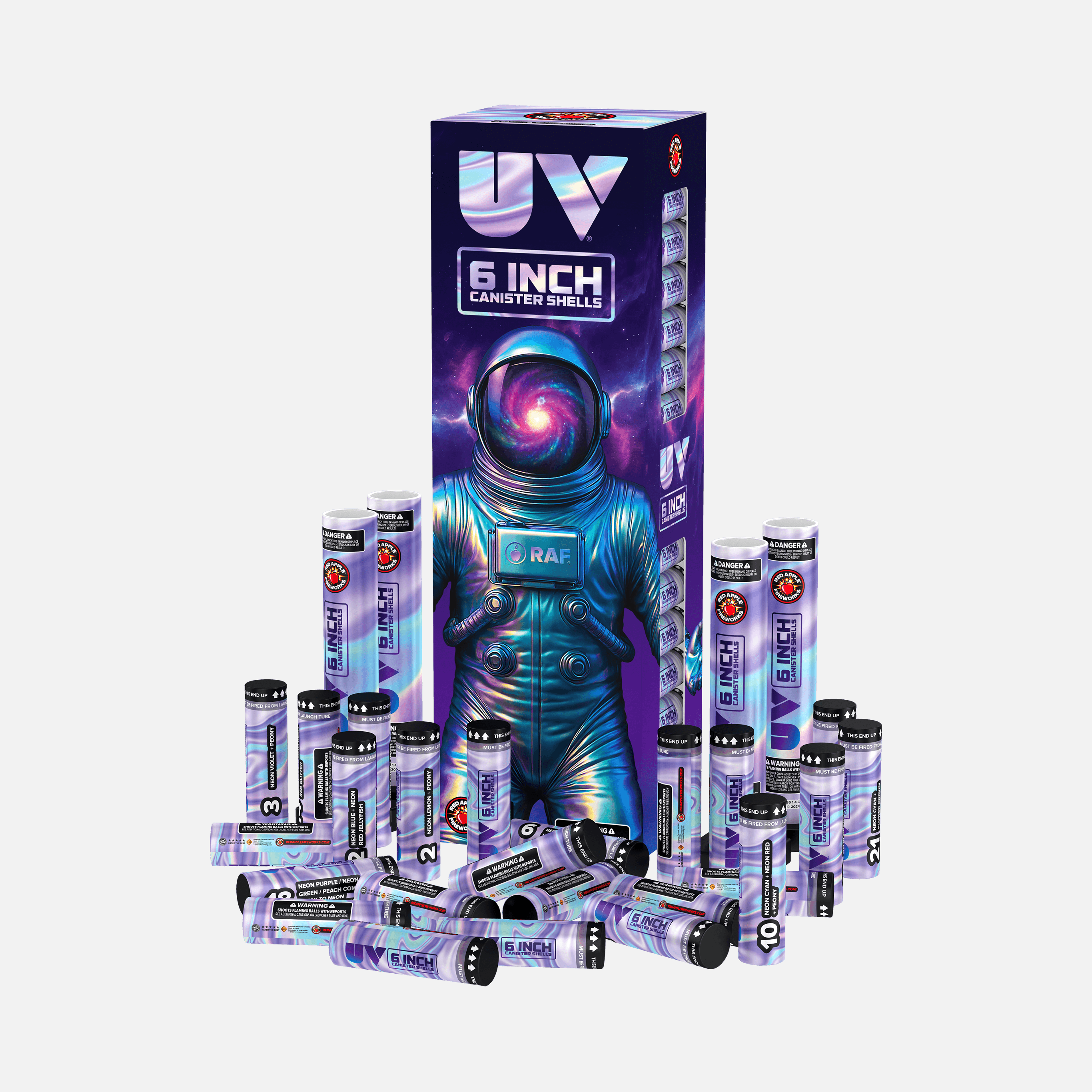 UV® 6 Inch Canister Shells
