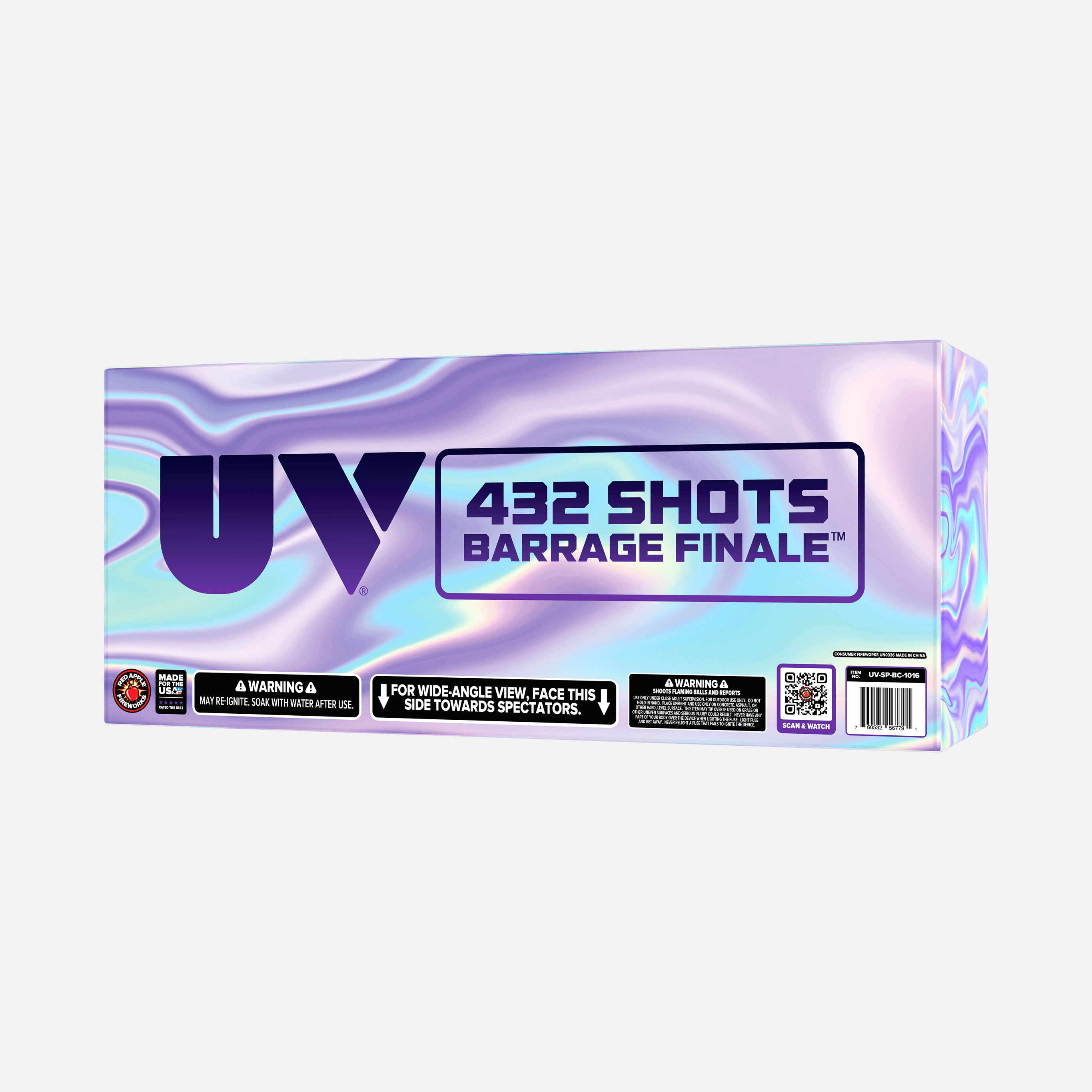 UV® 432 Shots Barrage Finale™