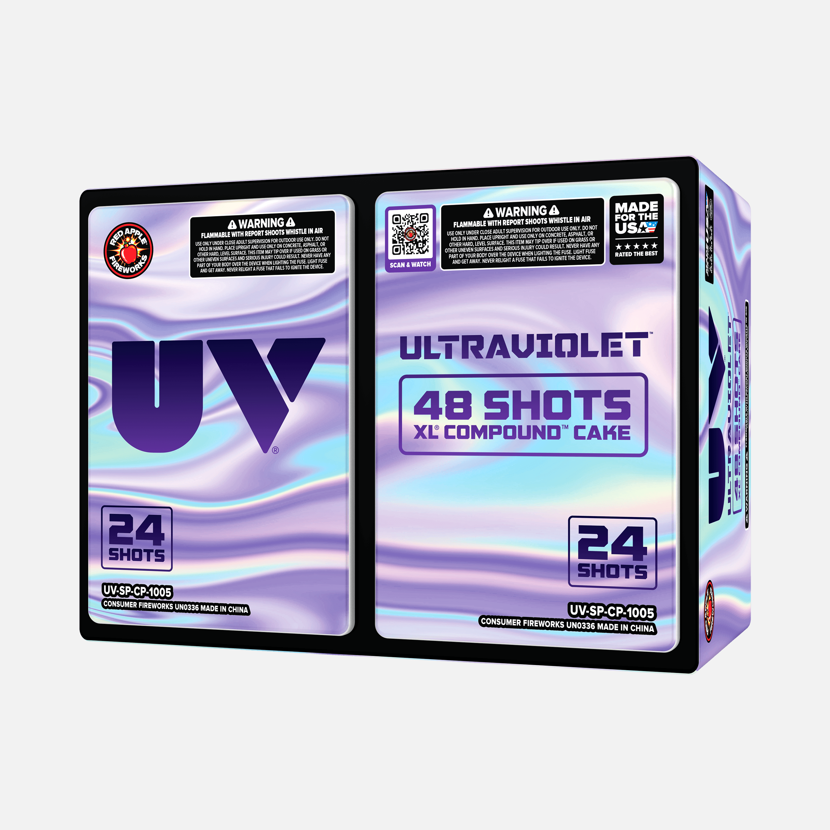 UV® Ultraviolet™ 48 Shots XL® Compound™ Cake