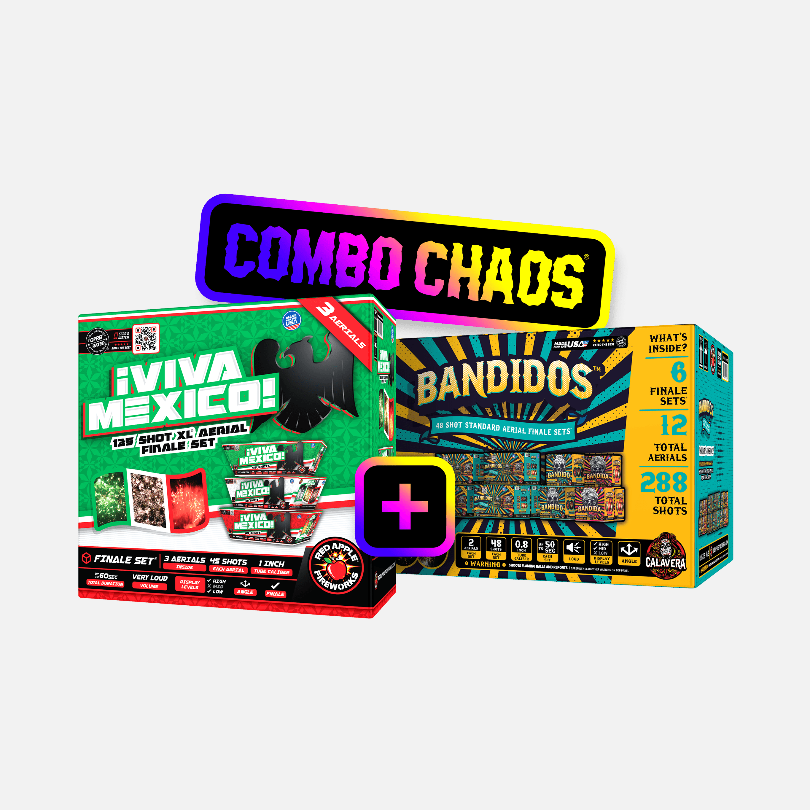 ラッキーパンダ Bandidos + Viva Mexico