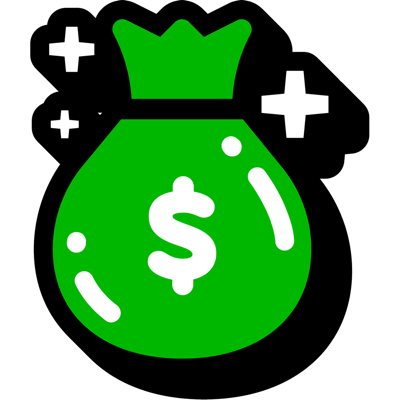 You get Red Apple Cash with apple Icon