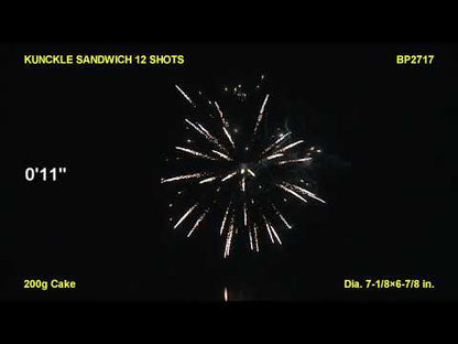 Knuckle Sandwich 12 Shots Large Aerial-