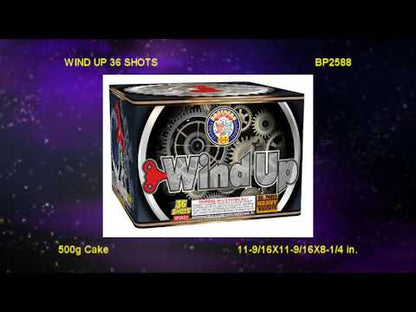Wind Up 36 Shots XL® Aerial by Brothers-