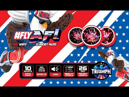 #flyAF™ Red, White & Blue XL® Rocket Packs