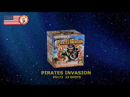 Pirates Invasion 23 Shots Standard Aerials