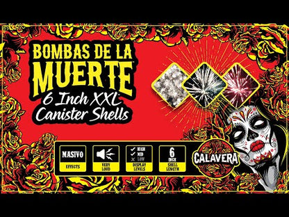 Bombas De La Muerte™ 6-Inch XXL™ Canister Shells