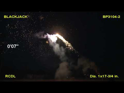 Blackjack 5 Shots Large Roman Candle by Brothers-