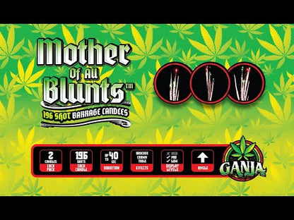 Mother Of All Blunts® 196 Shots Barrage Candles