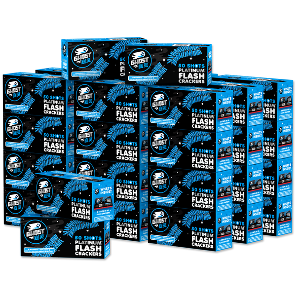 Ghost® 50-Shots Platinum® Flash Crackers
