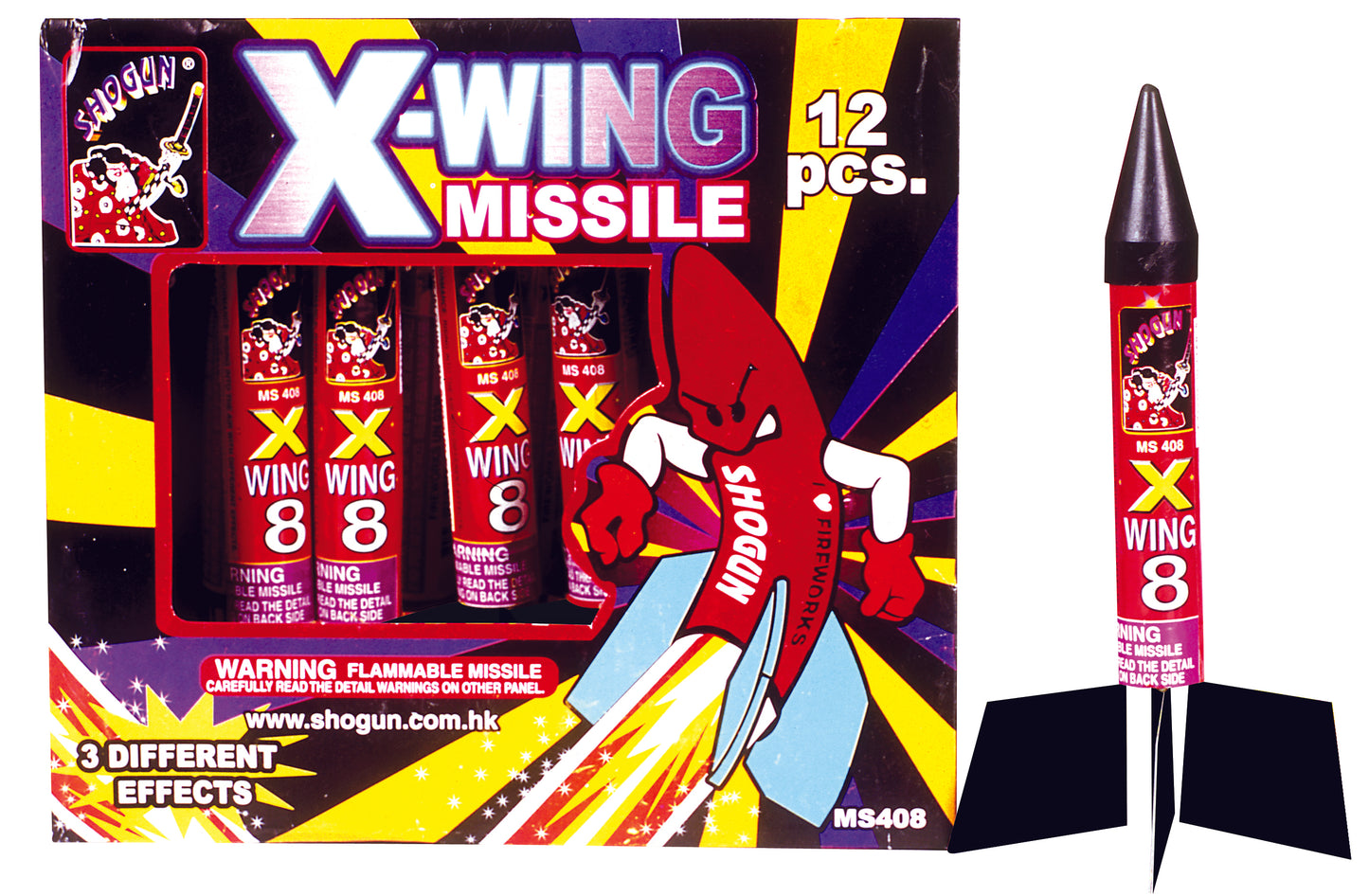 X-Wing 8 Missile 8 Inch