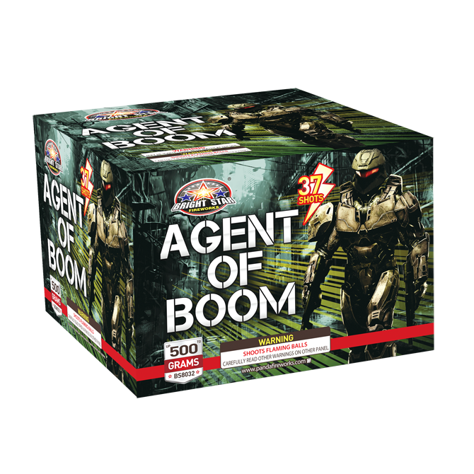 Agent of Boom 37 Shots XL Aerial