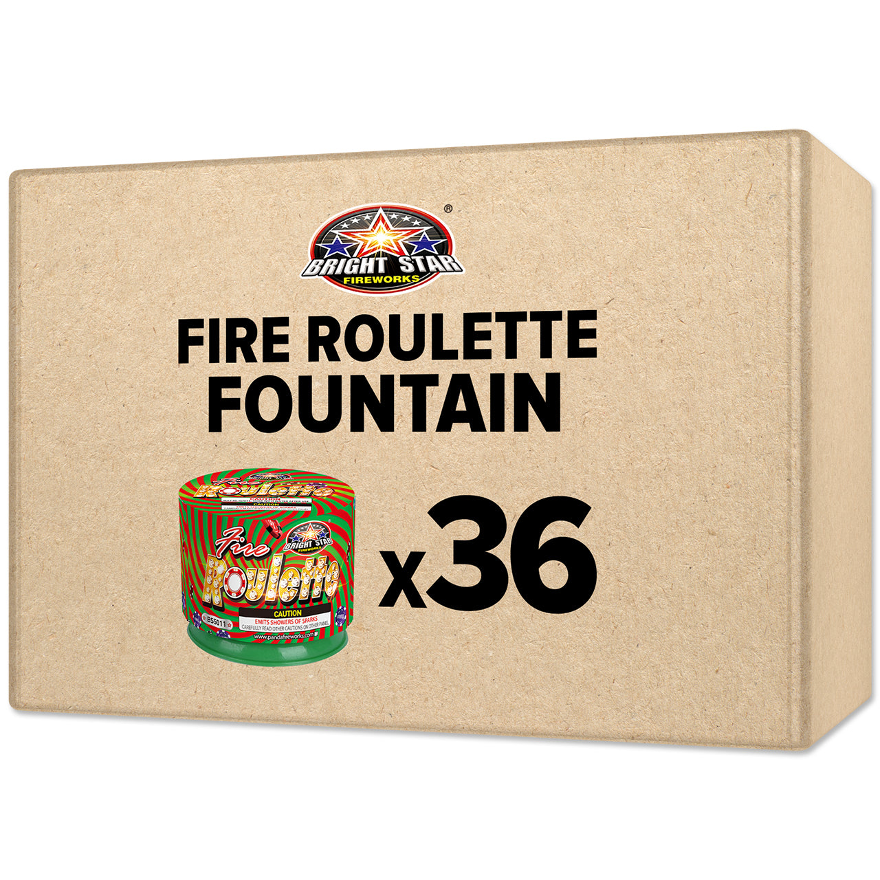 Fire Roulette Fountain