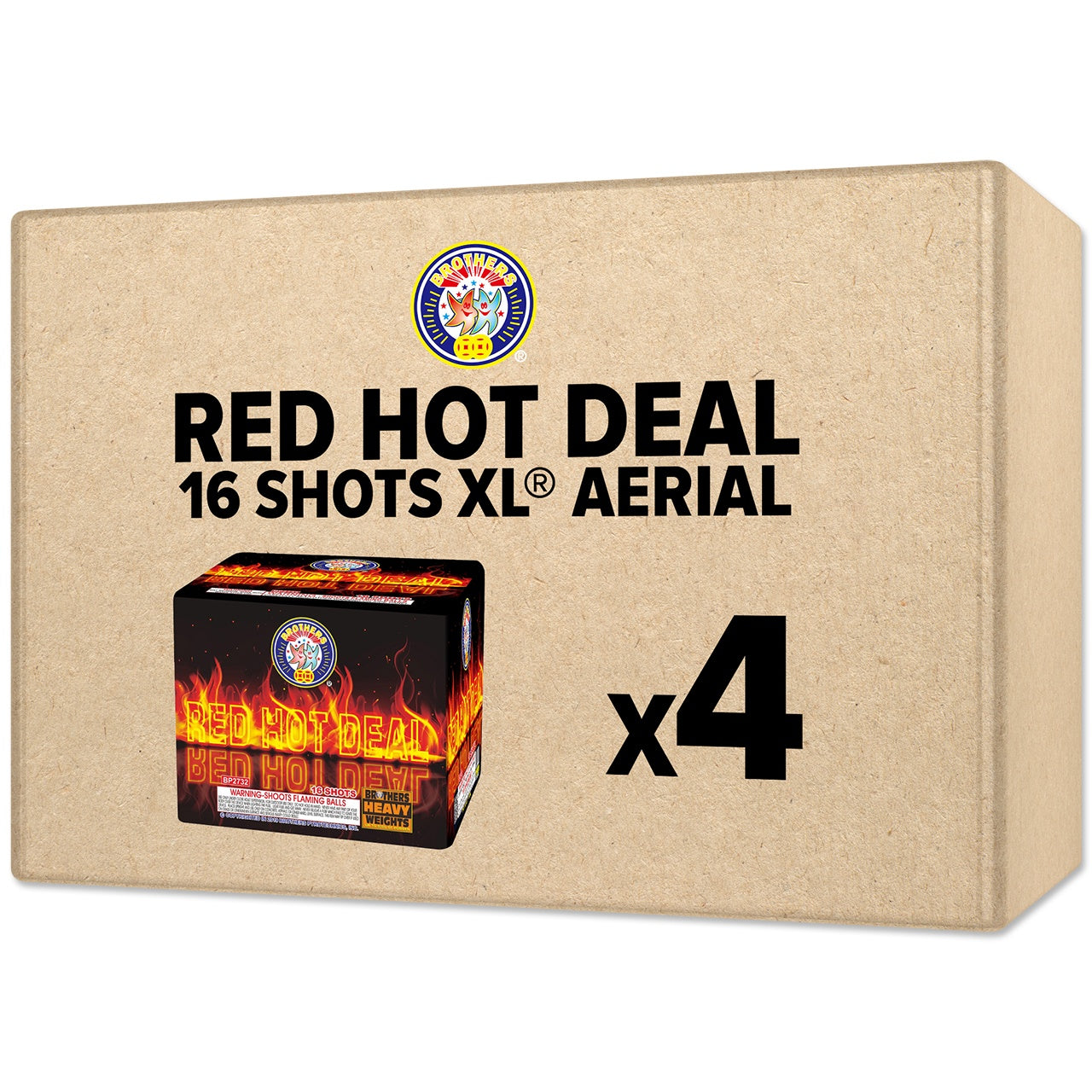 Red Hot Deal 16 Shots XL Aerial