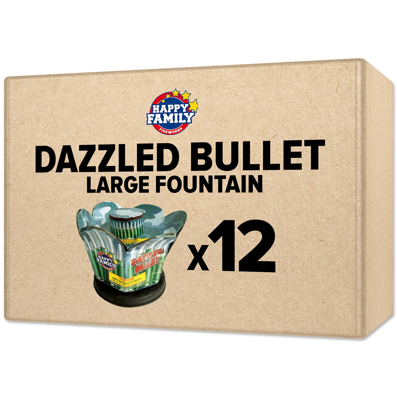 Dazzled Bullet Large Fountain