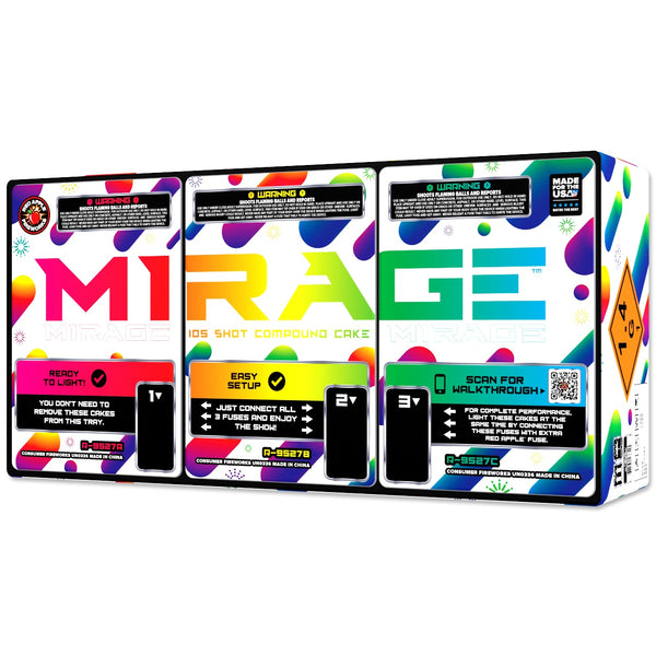 Mirage™ 105 Shot Compound™ Cake